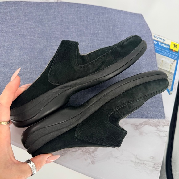 Merrell Topo Clutch Black Suede Mary Jane Clogs Comfort Shoe Women's 9.5 #450379 - Picture 6 of 6